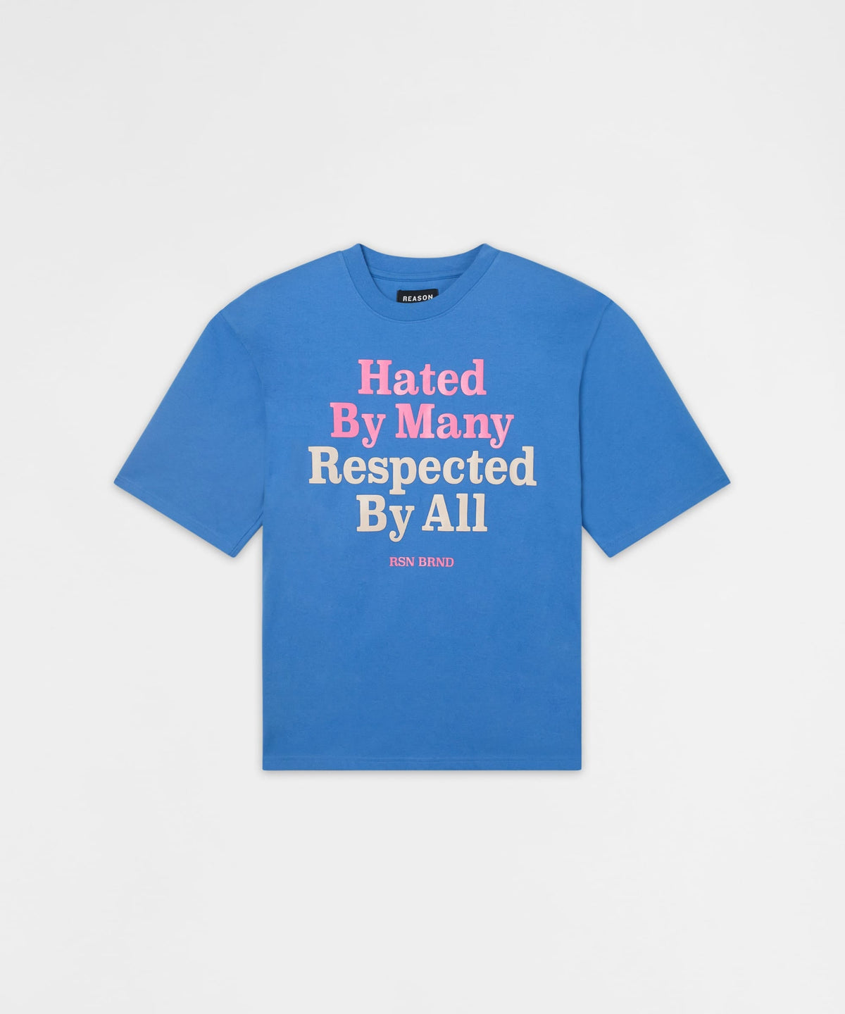 Reason Clothing New Hated & Respected Tee - Blue