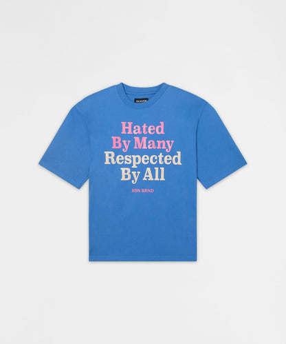 Reason Clothing New Hated & Respected Tee - Blue