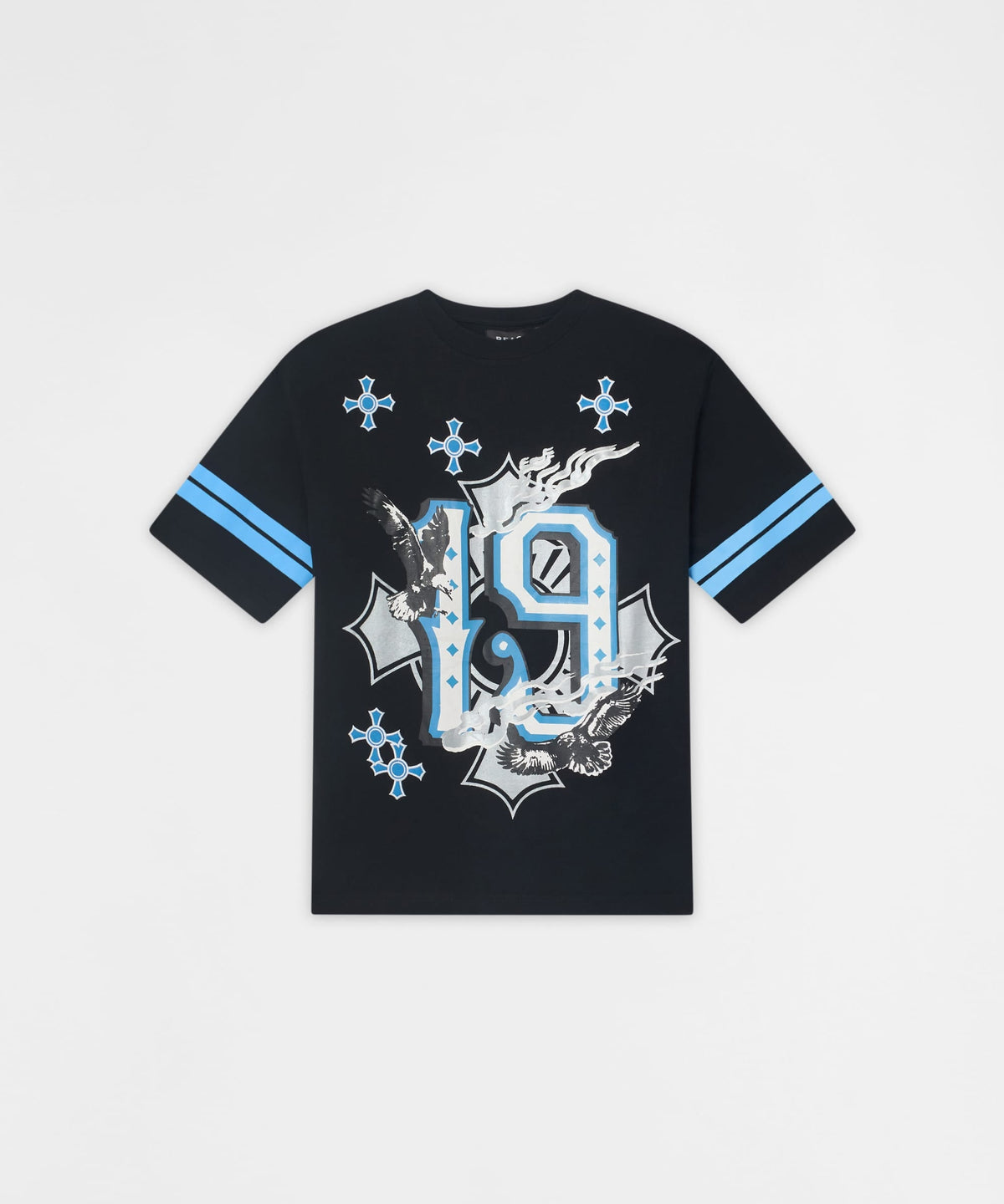Reason Clothing Discount Crosses Football Tee