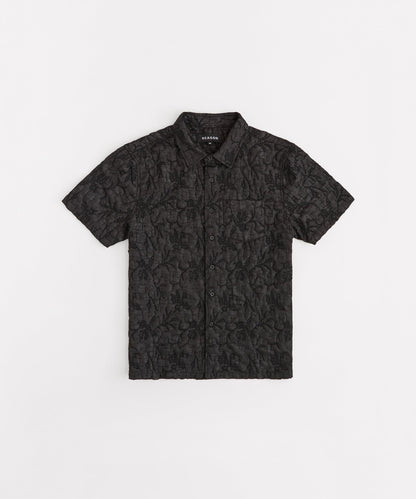 Reason Clothing Discount Textured Shirt
