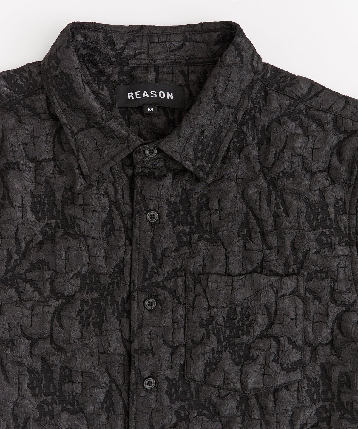Reason Clothing Discount Textured Shirt