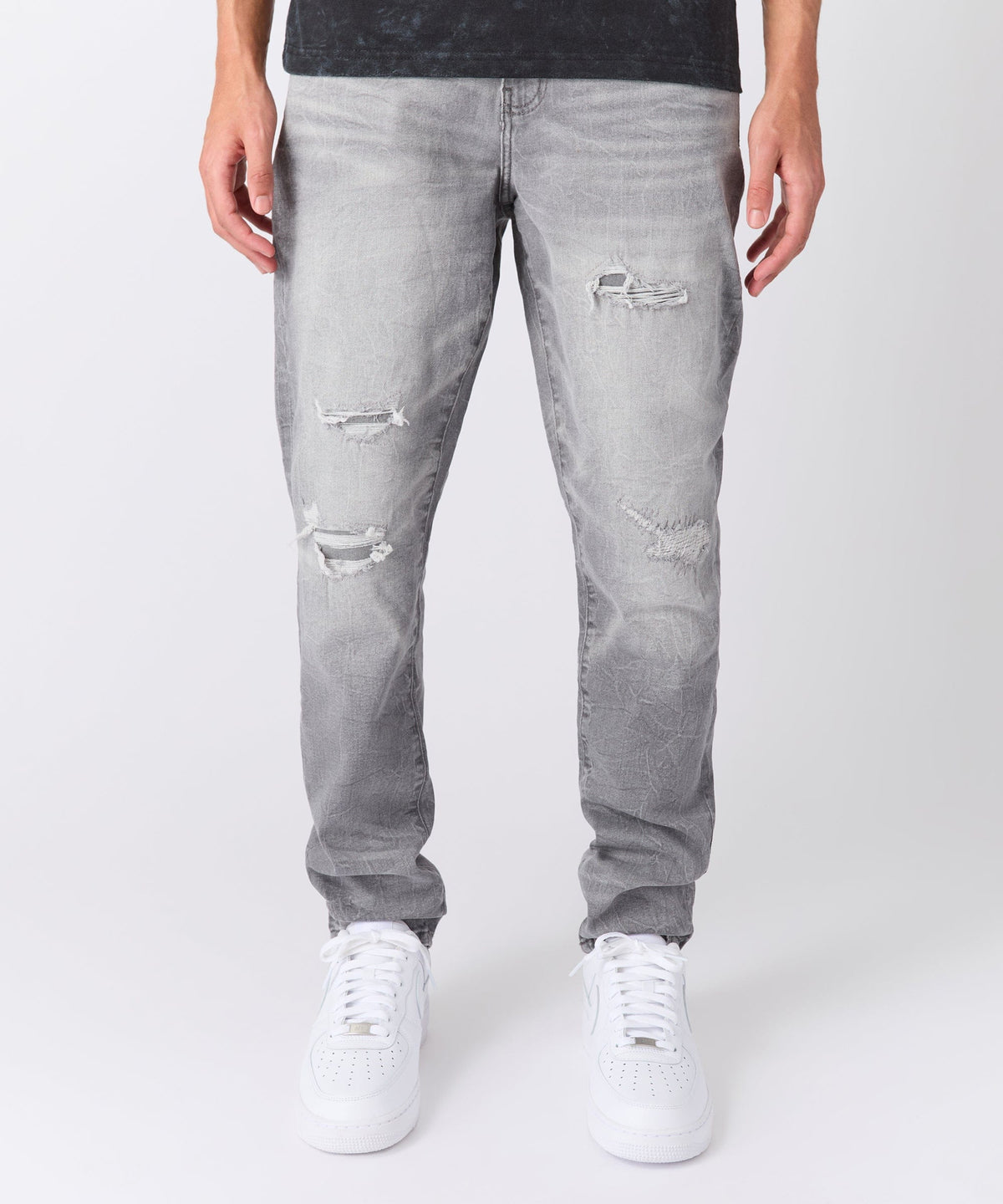 Reason Clothing Hot Sale Men's Skinny Denim Pant - Grey
