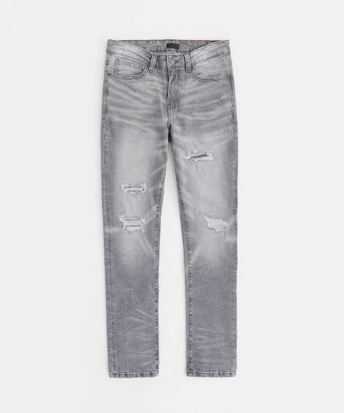 Reason Clothing Hot Sale Men's Skinny Denim Pant - Grey