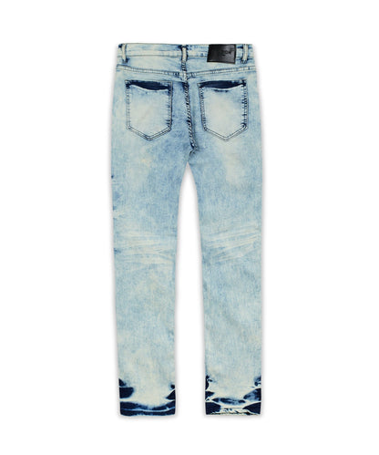 Reason Clothing Everyday Reach Plus Size Skinny Jeans - Blue