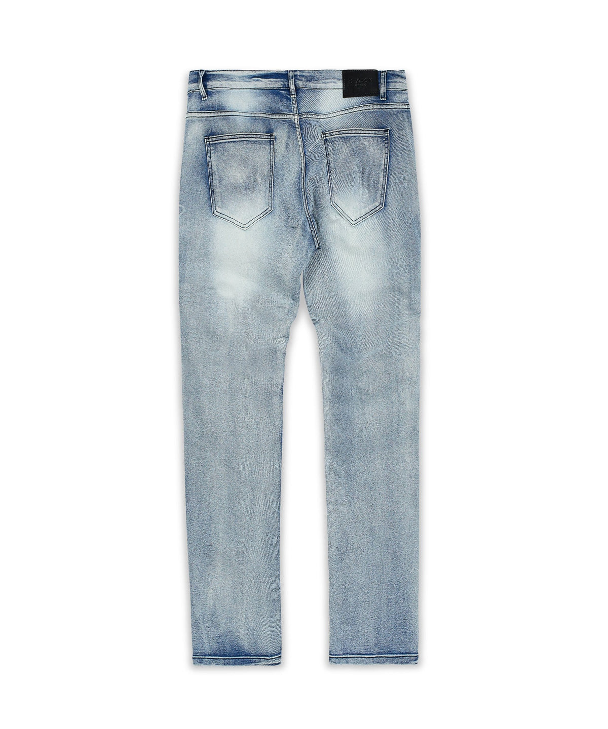 Reason Clothing Best Price Plus Size Pines Denim Jeans - Blue
