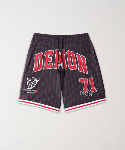 Reason Clothing Value Dodge Basketball Mesh Short - Black