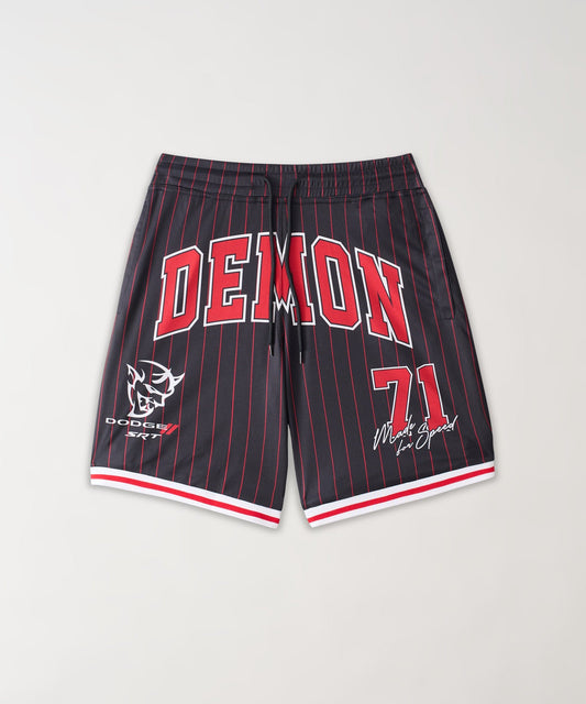 Reason Clothing Value Dodge Basketball Mesh Short - Black
