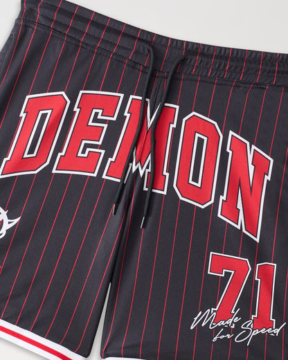 Reason Clothing Value Dodge Basketball Mesh Short - Black