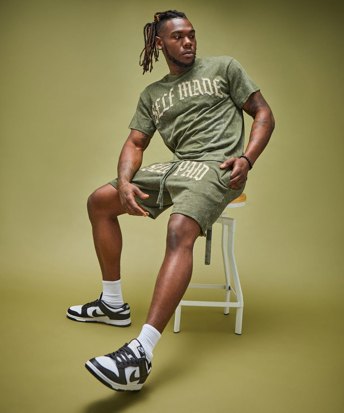 Reason Clothing Featured Self Made Self Paid Short