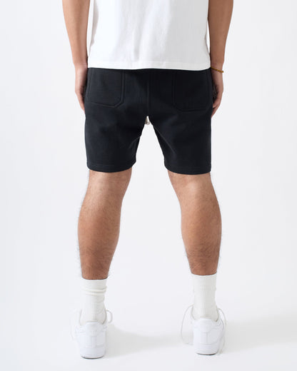 Reason Clothing Trusted Dodge Demon Fleece Short - Black