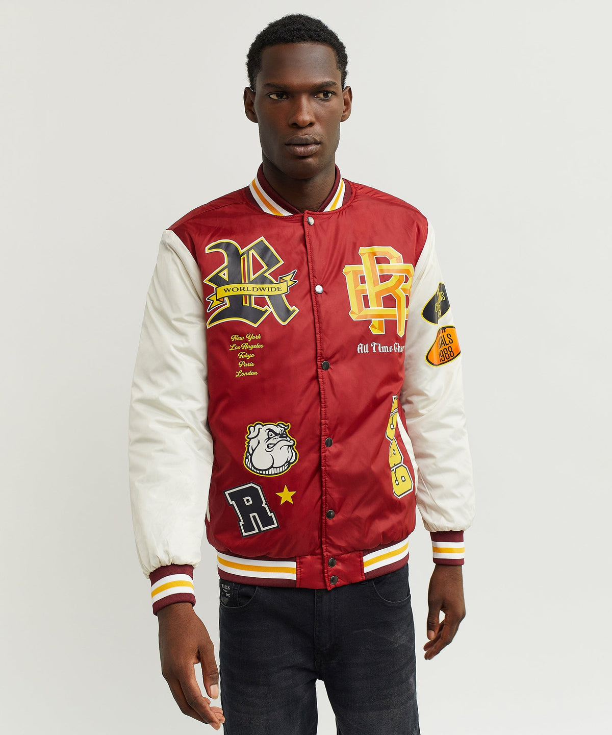Reason Clothing Featured Champion Nylon Bomber