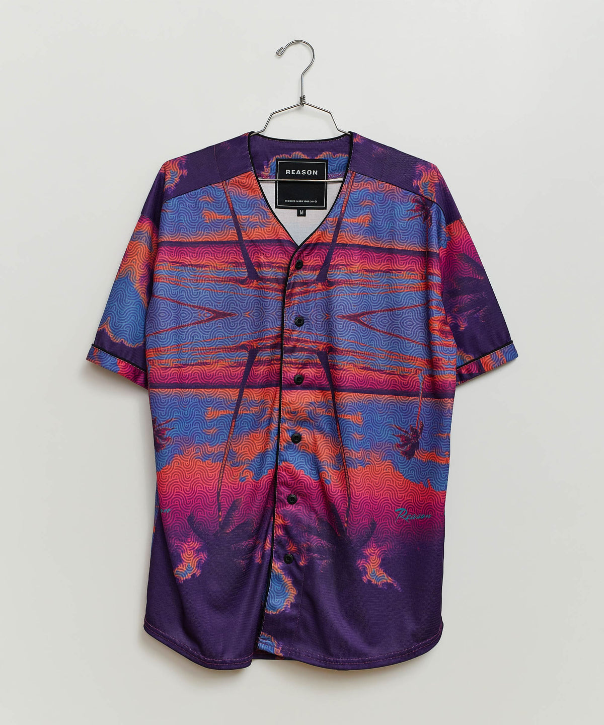 Reason Clothing Trending Sunsets & Sol-mates Baseball Jersey