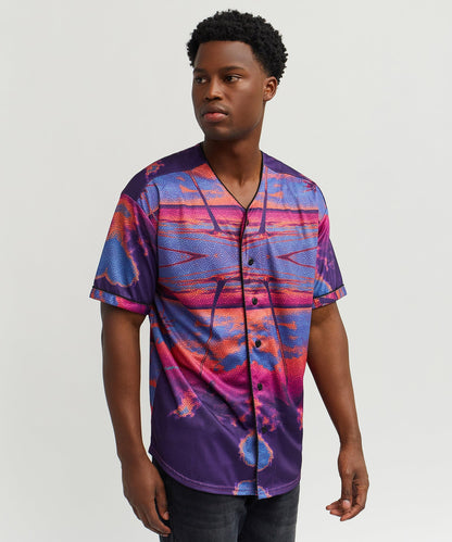 Reason Clothing Trending Sunsets & Sol-mates Baseball Jersey