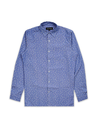 Reason Clothing Best Price Reason Long Sleeve Oxford Shirt