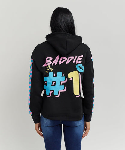 Reason Clothing Classic Womens Baddie Hoodie