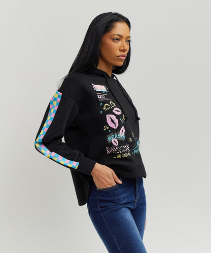 Reason Clothing Classic Womens Baddie Hoodie