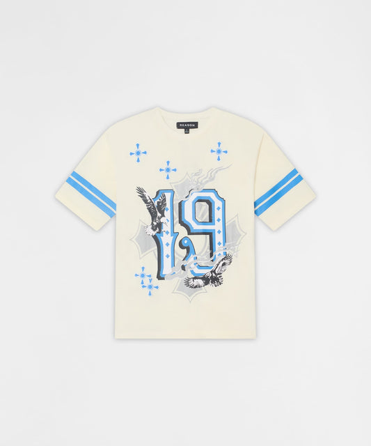 Reason Clothing Signature Crosses Football Tee