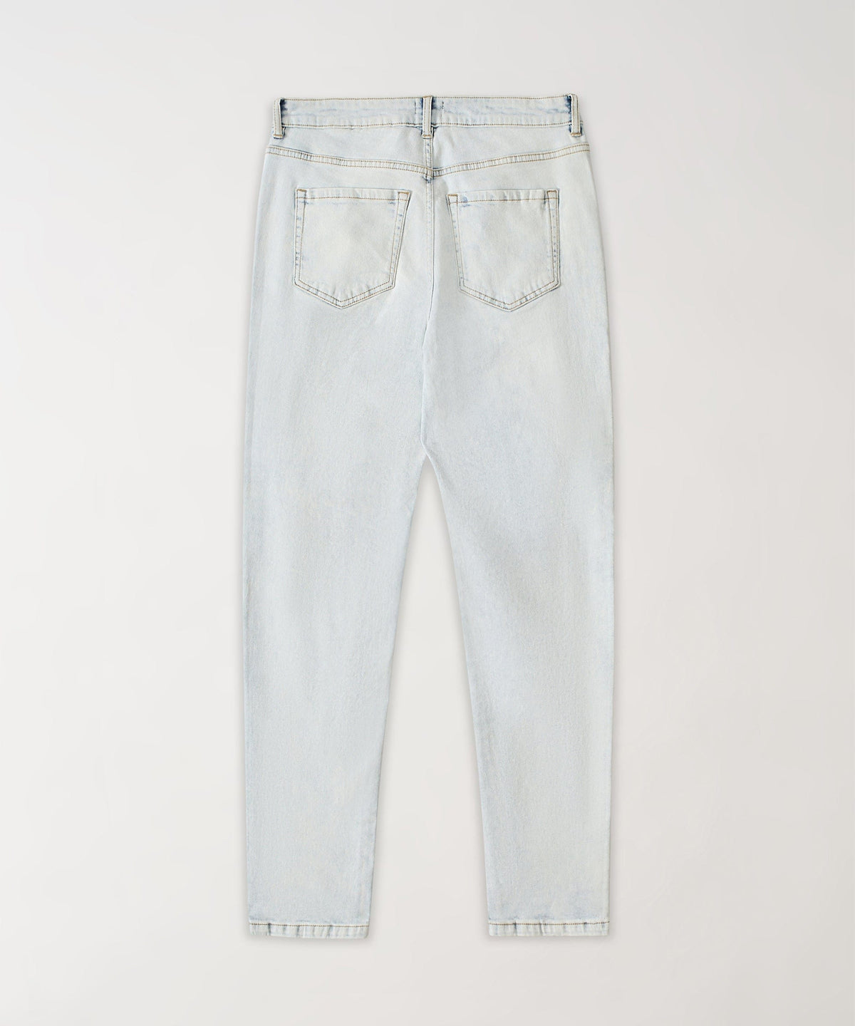 Reason Clothing Top Pick Ice Distressed Skinny Jeans - Blue