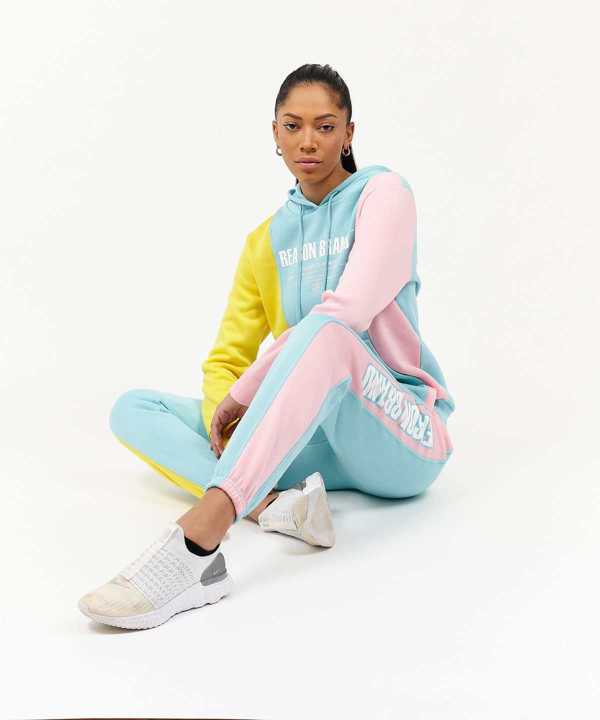 Reason Clothing Best Seller Womens Blocked Joggers