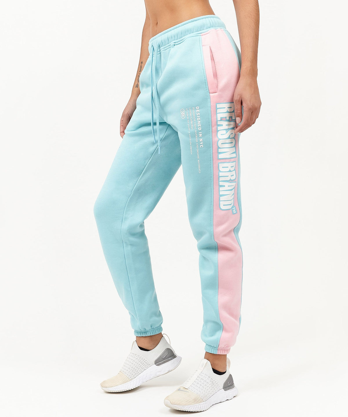 Reason Clothing Best Seller Womens Blocked Joggers