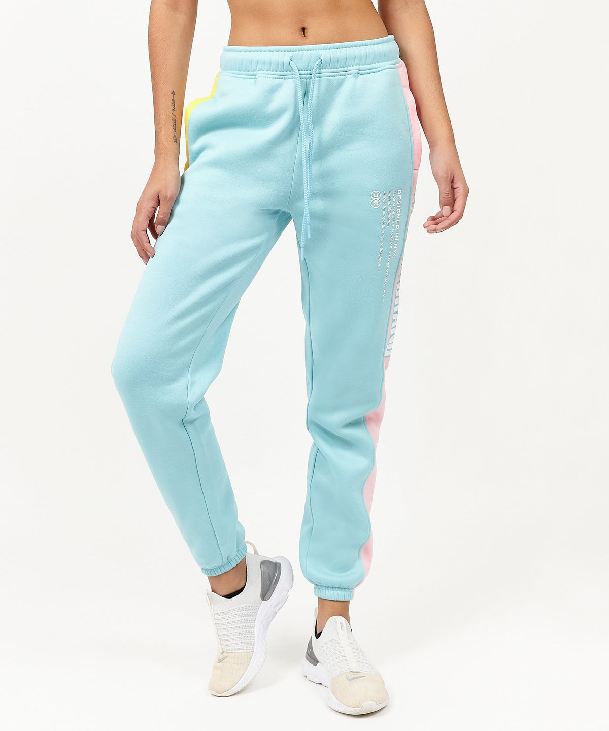 Reason Clothing Best Seller Womens Blocked Joggers