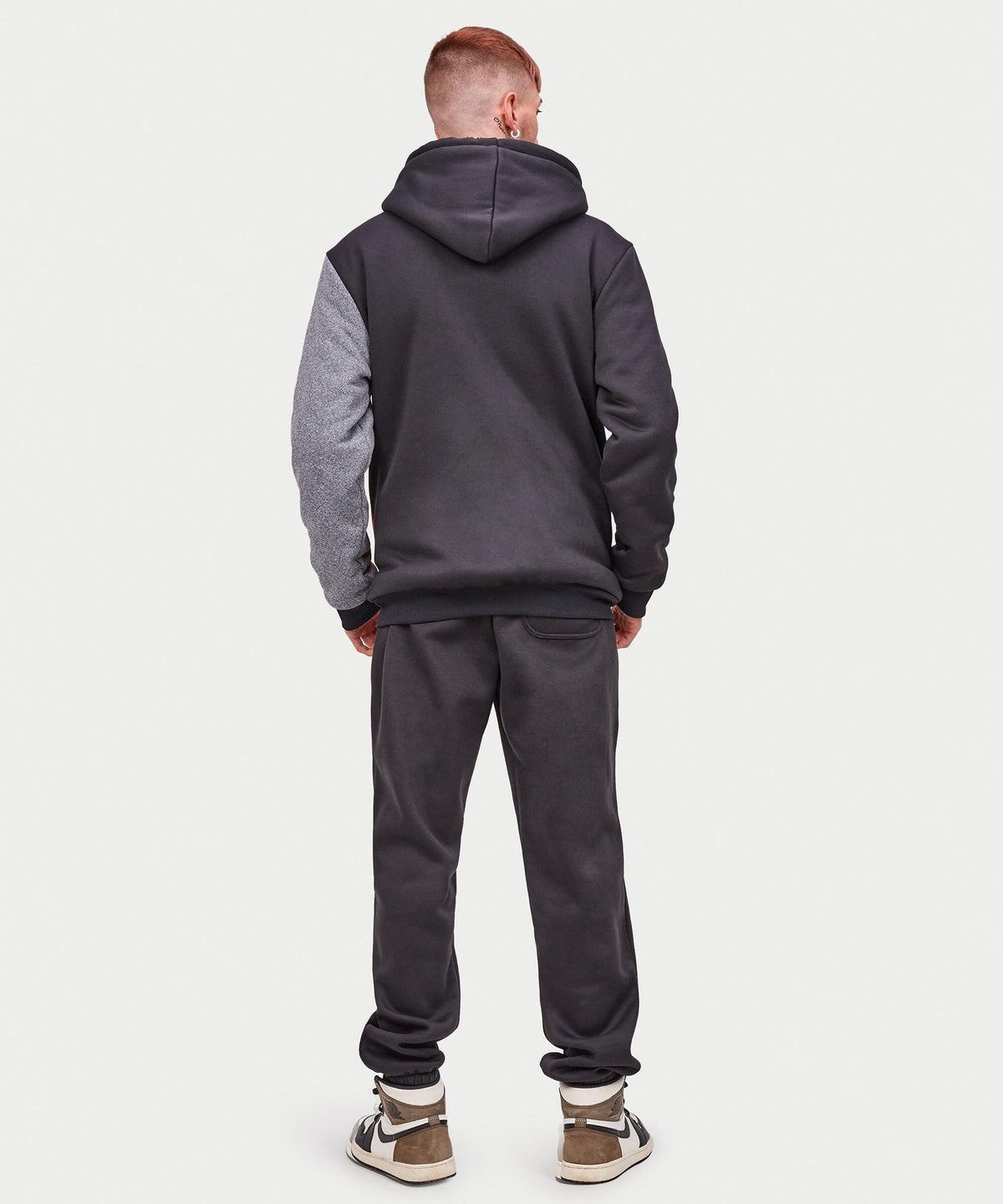 Reason Clothing Everyday Brad Zip Up Sherpa Hoodie