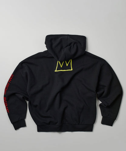 Reason Clothing Signature Plus Size Basquiat Evil Thoughts Hoodie - Black