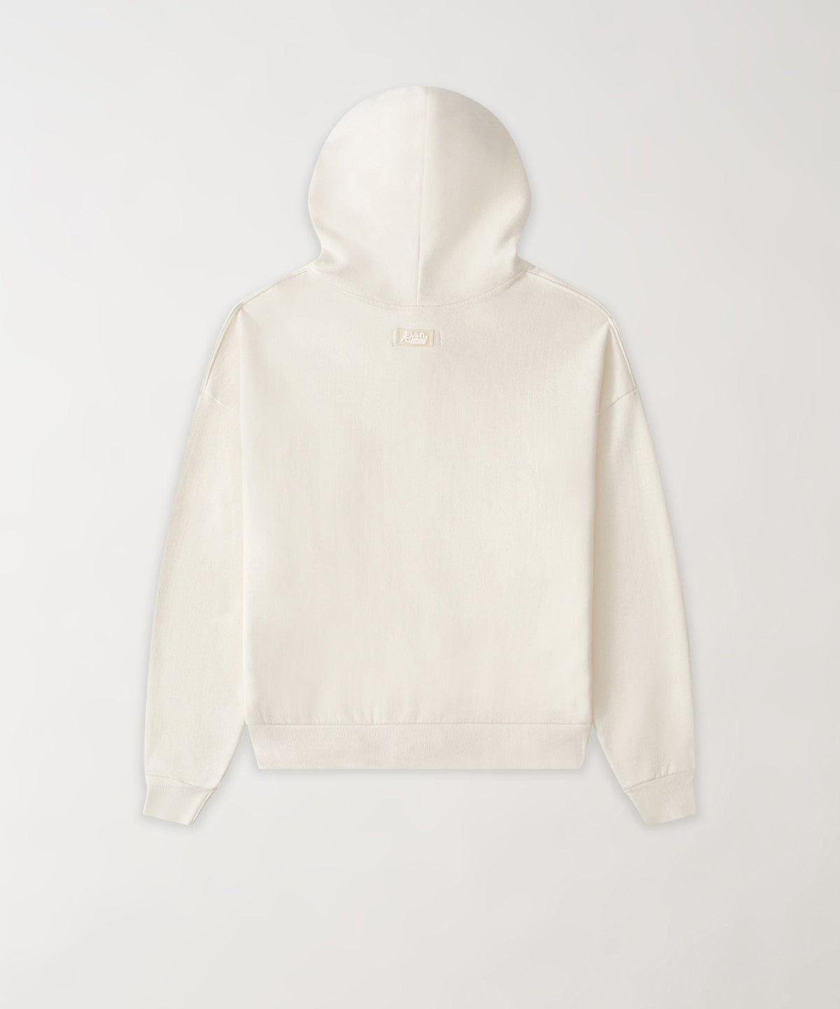 Reason Clothing Value Essential Boxy Fit Zip Up Hoodie - Cream