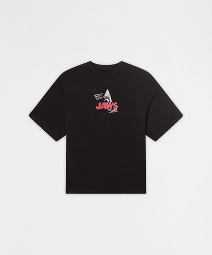 Reason Clothing Popular Jaws Feeding Time Short Sleeve Tee - Black