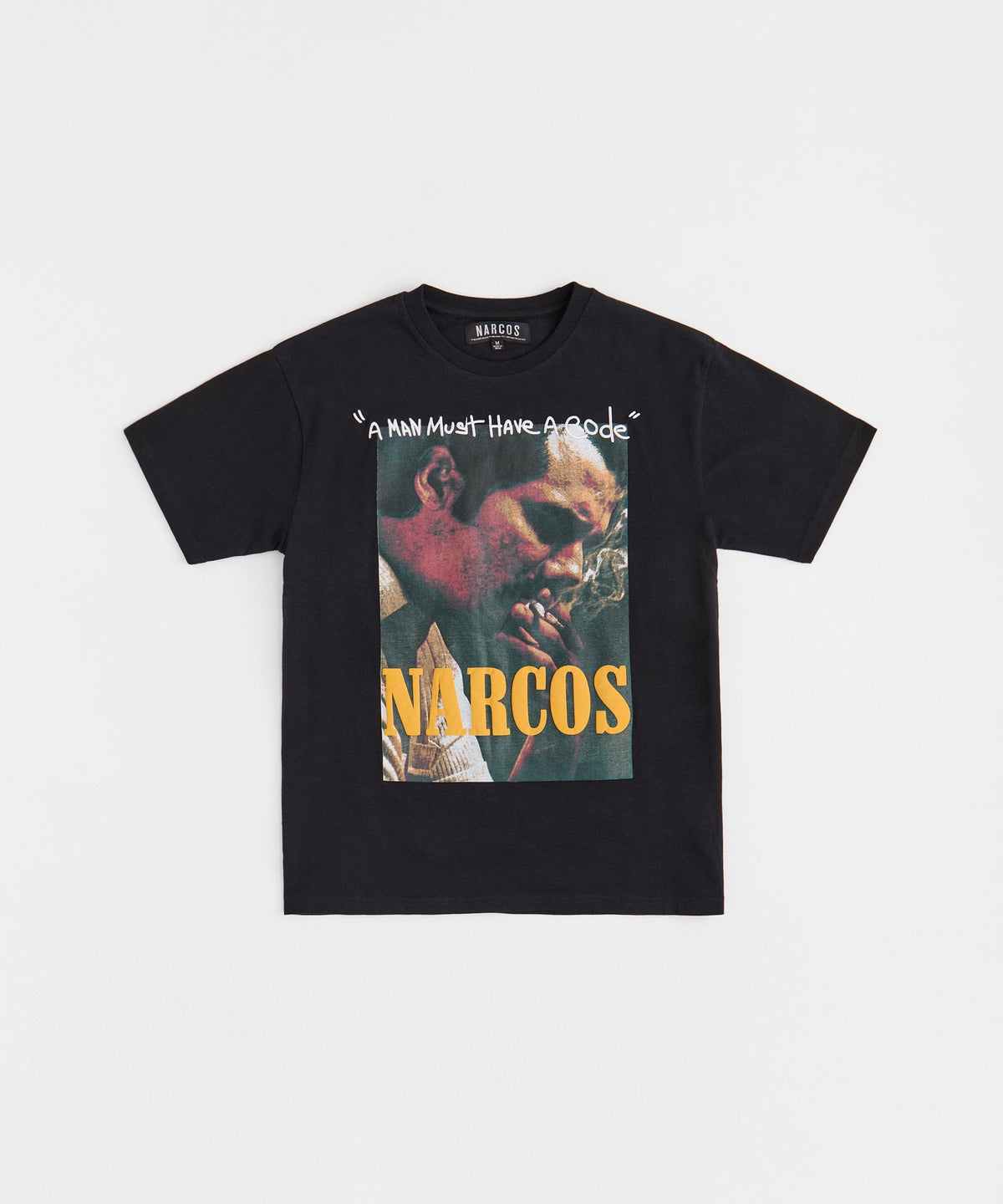 Reason Clothing Quality Narcos "A Man Must Have a Code" Tee - Black