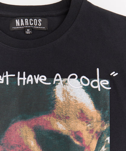Reason Clothing Quality Narcos "A Man Must Have a Code" Tee - Black