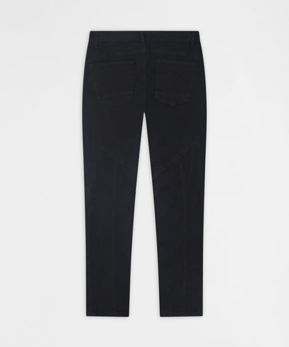 Reason Clothing Featured Classic Panel Skiny Jeans - Black