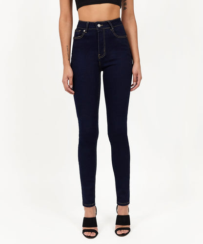 Reason Clothing Recommended Womens Charlotte High Waist Slim Jeans