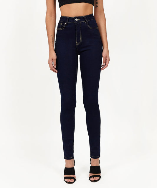 Reason Clothing Recommended Womens Charlotte High Waist Slim Jeans