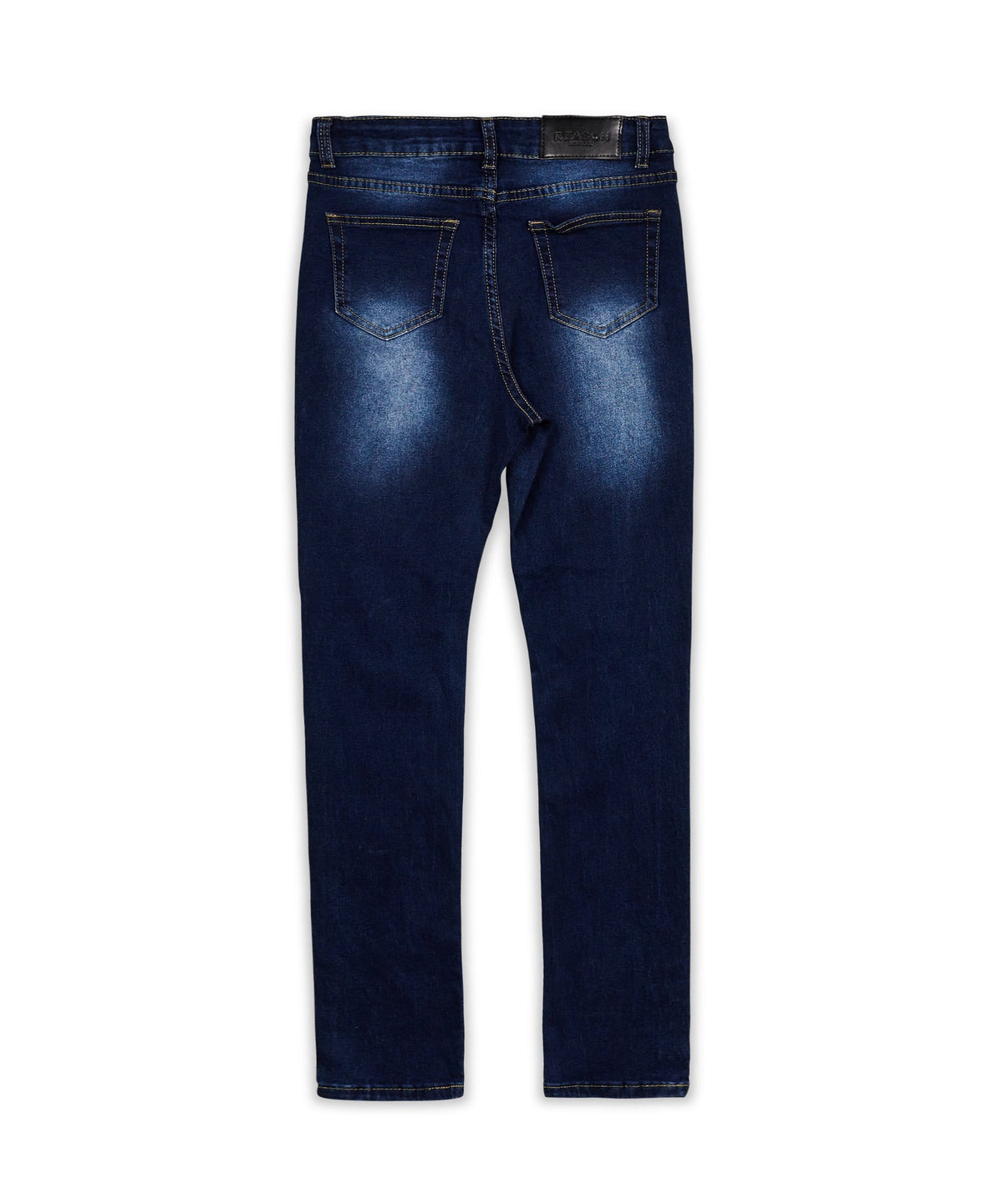 Reason Clothing Discount Womens Emma Dark Wash Slim Jeans