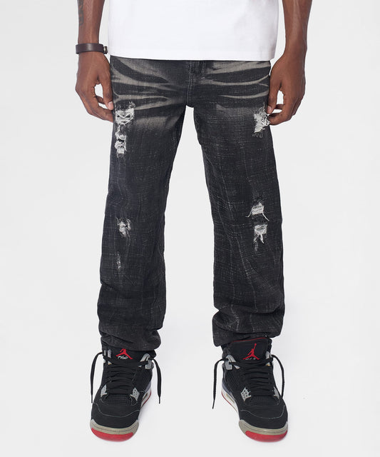 Reason Clothing Everyday Washed Denim Pant