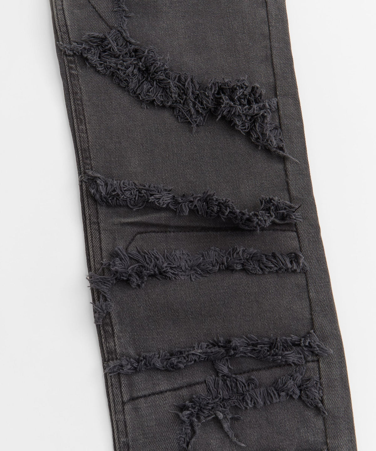 Reason Clothing Featured Plus Size Light Washed Jeans - Dark Grey
