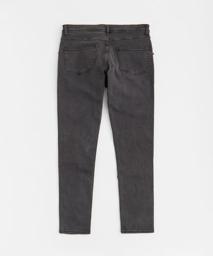Reason Clothing Featured Plus Size Light Washed Jeans - Dark Grey