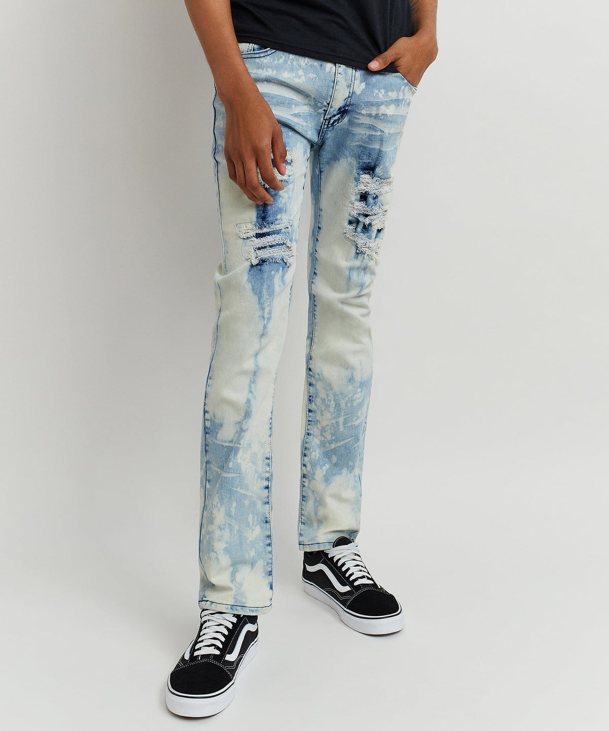 Reason Clothing Featured Plus Size Luther Denim Jeans