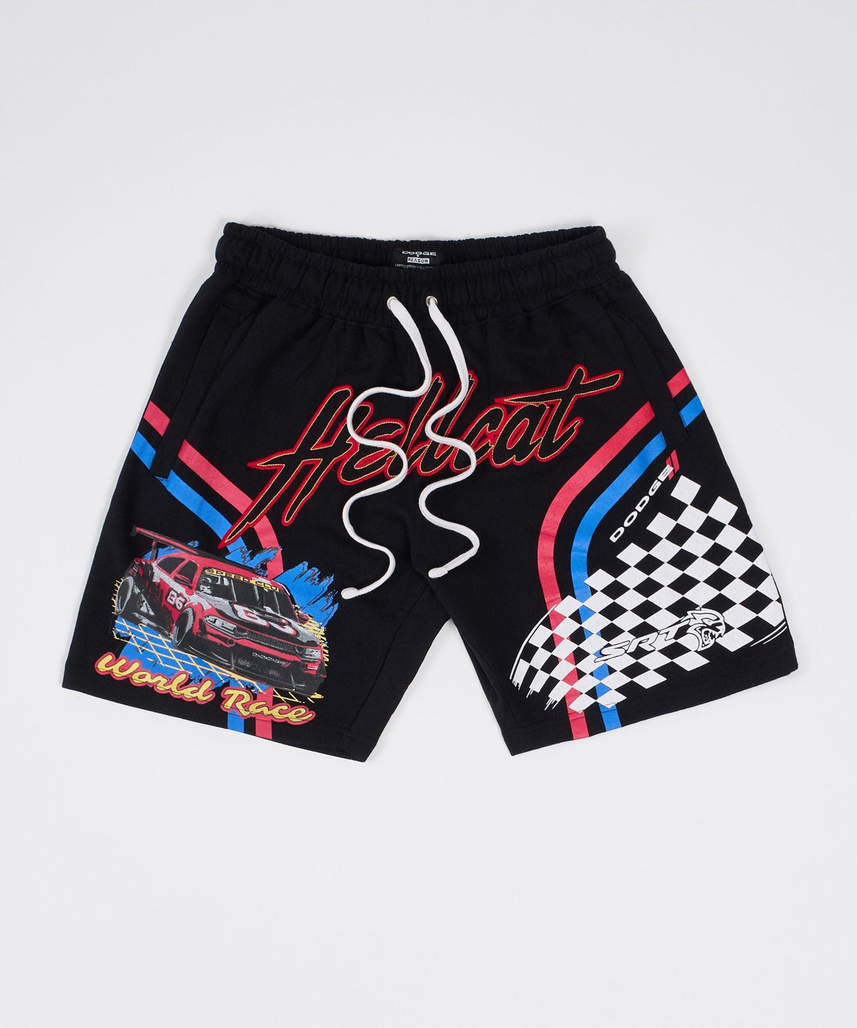Reason Clothing Featured Dodge Demon Fleece Short