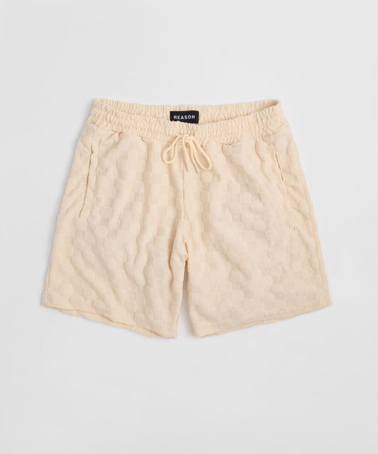 Reason Clothing Hot Sale Checkerboard Towel Short