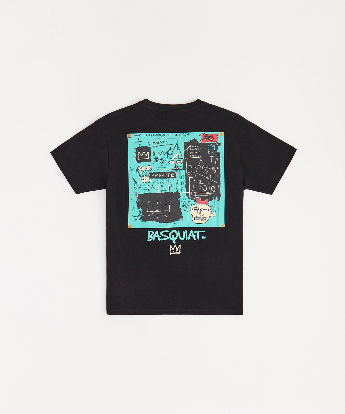 Reason Clothing Essential Basquiat Equals Pi Short Sleeve Tee - Black