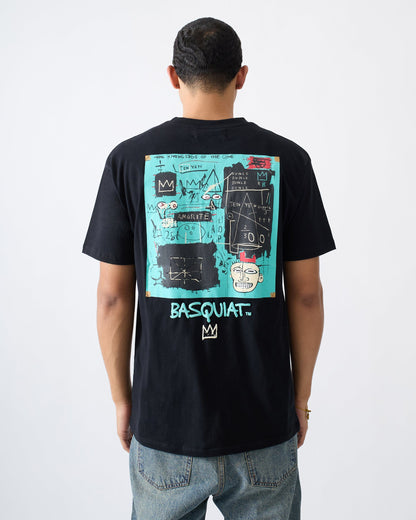 Reason Clothing Essential Basquiat Equals Pi Short Sleeve Tee - Black