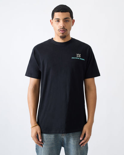 Reason Clothing Essential Basquiat Equals Pi Short Sleeve Tee - Black