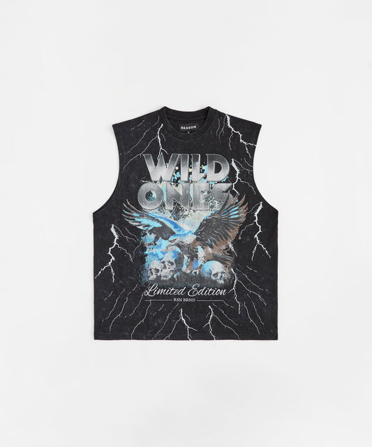 Reason Clothing Discount Wild Ones Muscle Tee