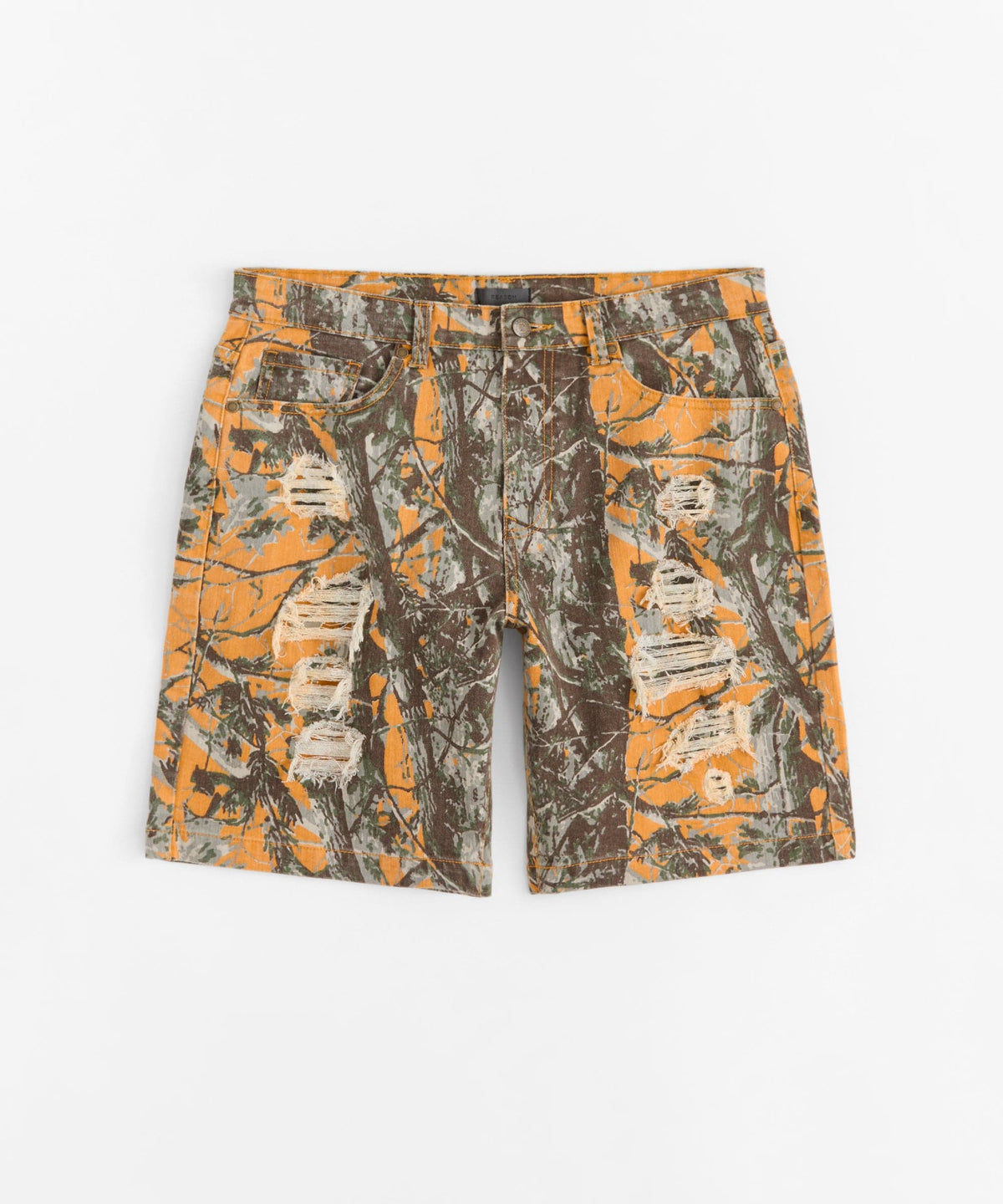 Reason Clothing Best Seller Destroyed Denim Shorts