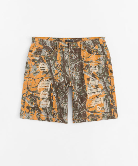Reason Clothing Best Seller Destroyed Denim Shorts