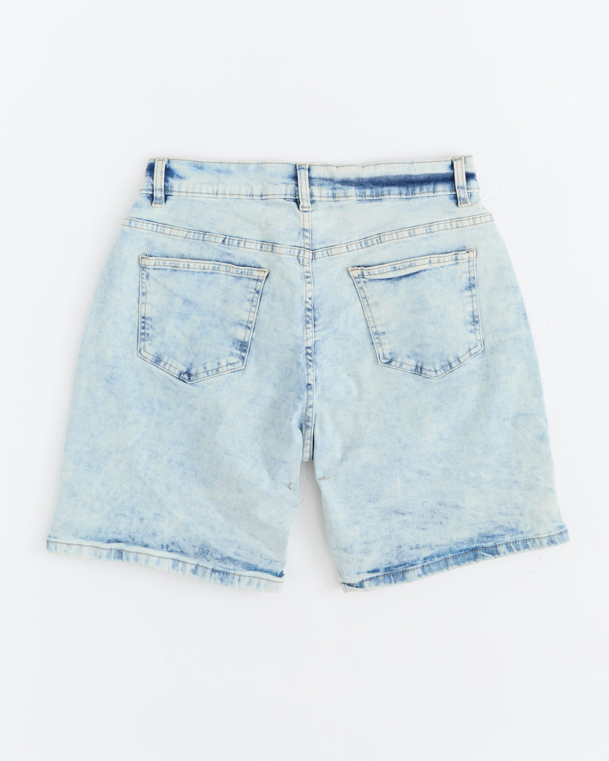 Reason Clothing Discount K'Andre Denim Short - Light Blue