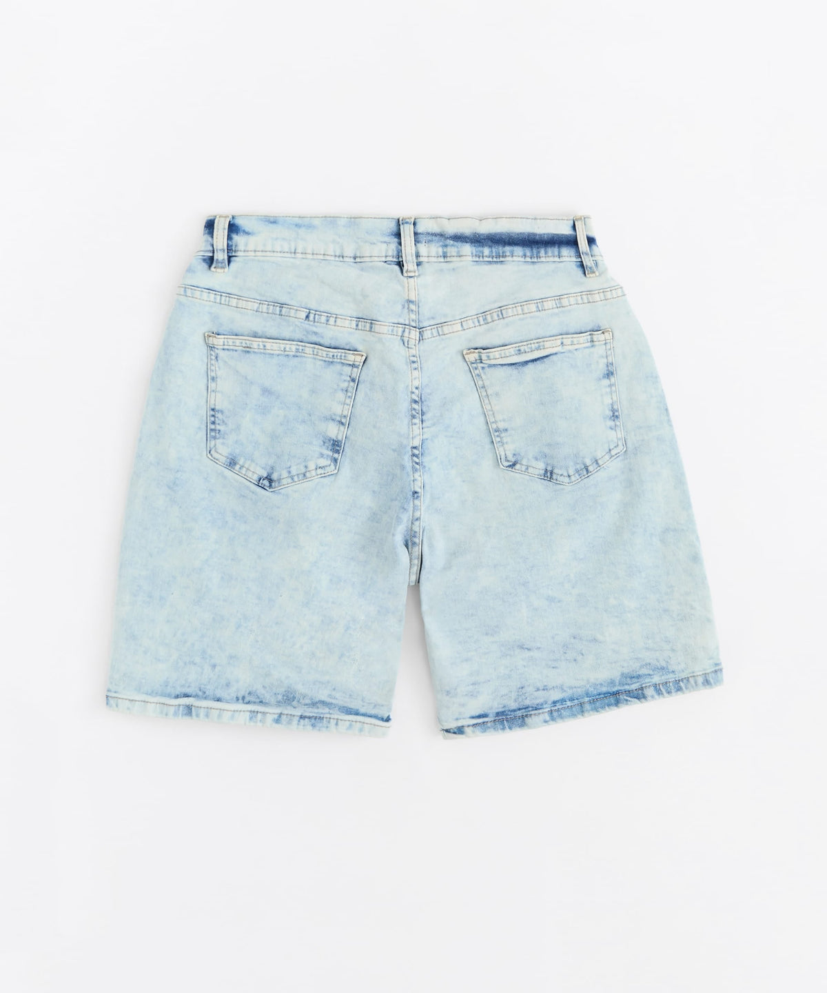 Reason Clothing Discount K'Andre Denim Short - Light Blue