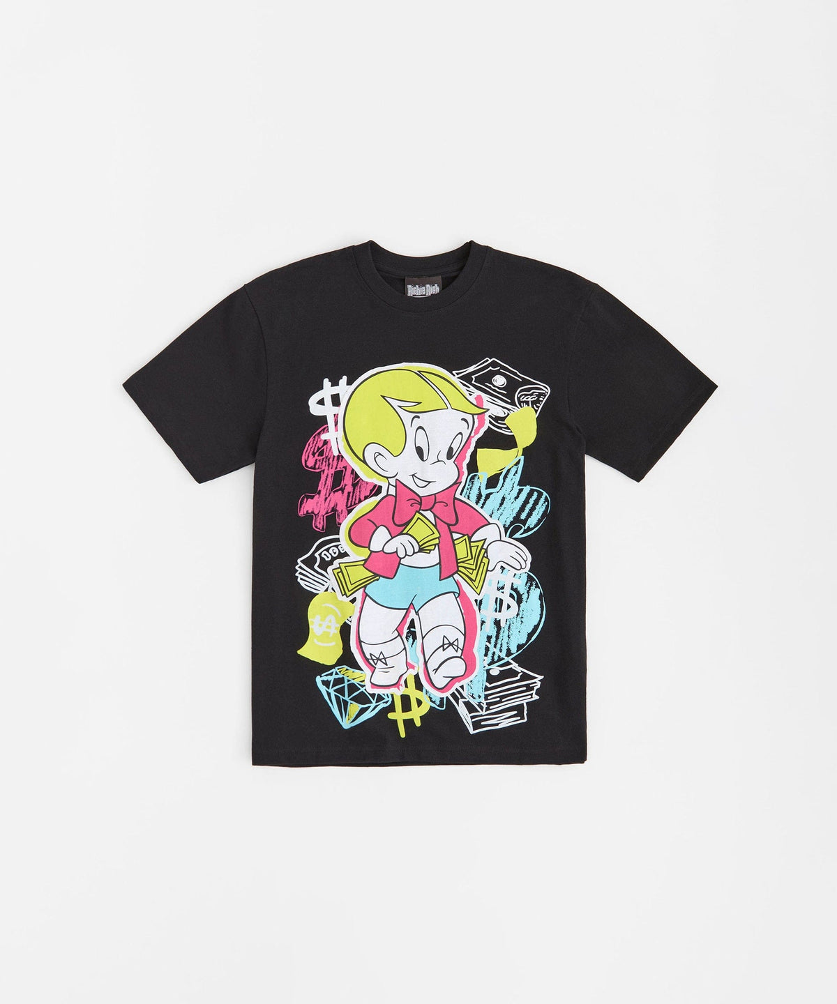 Reason Clothing Classic Richie Rich Short Sleeve Tee - Black